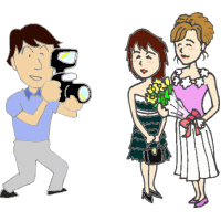 ご希望を伺いながら撮影します